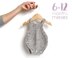 6-12 months - TWISTY Baby Knitted Romper Pattern
