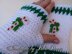 Crochet Christmas Fingerless Mittens