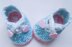 Baby Booties Two 2 Strap