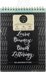 American Crafts Kelly Creates Large Brush Workbook 8.5"X12.3" 148/Pkg - Bouncy