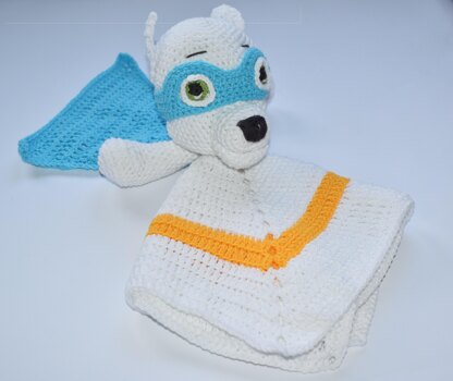 Crochet Paw patrol Apollo lovey