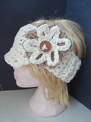 Visor Headband | Crochet Pattern 216