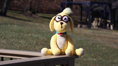 Go Dog Frank Yellow Dog Amigurumi