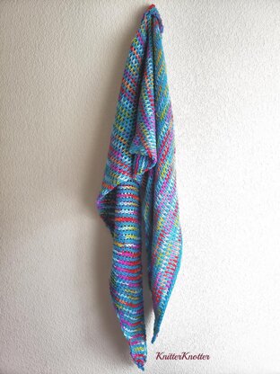 Turquoise Fiesta Shawl