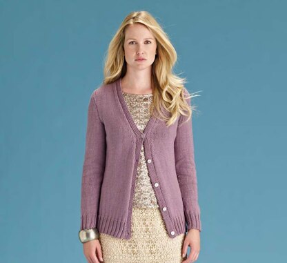 Rue Cardigan in Rowan Handknit Cotton - Downloadable PDF