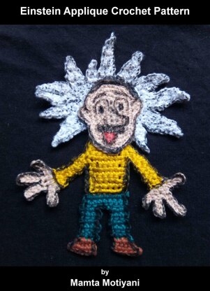 Einstein Applique Crochet Pattern