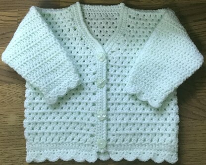 Baby's/Child's V-Neck Cardigan - 1008