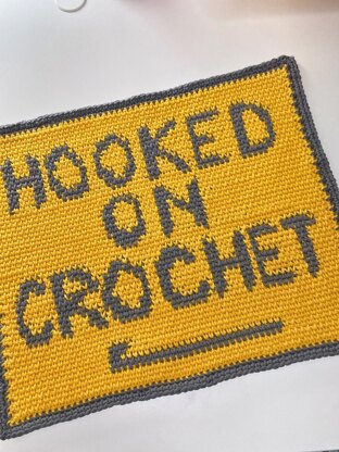 "Hooked" Wall Hanging
