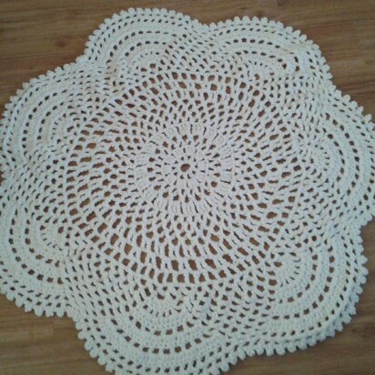 Open Flower Rug