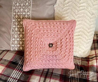 Twist of Serenity Pillow Cover