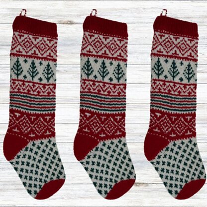 Vintage Christmas Stocking
