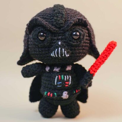 Darth Vader Star wars amigurumi crochet pattern