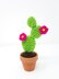 Prickly Pear Cactus Amigurumi