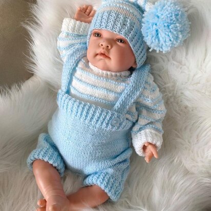 "Stephen" DK Knitting Pattern for Babies