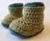 Crochet Pattern for Baby Boots and Mary Jane's