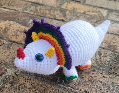 Triceratops Baby Rainbow