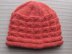Stockinette Triangles Stitch Hat in Sizes 2 Years and Child/Teen