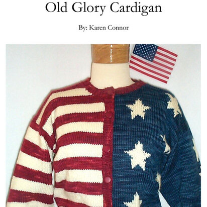 Old Glory Cardigan in Lorna's Laces Shepherd Worsted