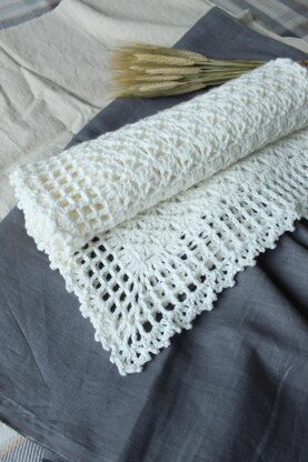 Lotte Lace Baby Blanket