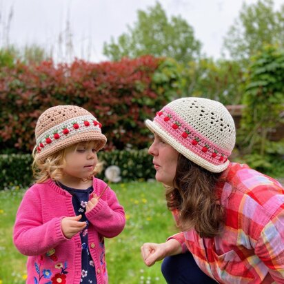 Wild Strawberries Hat