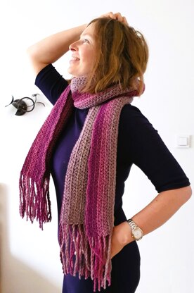 Blackcurrant tea Scarf (2 variants)