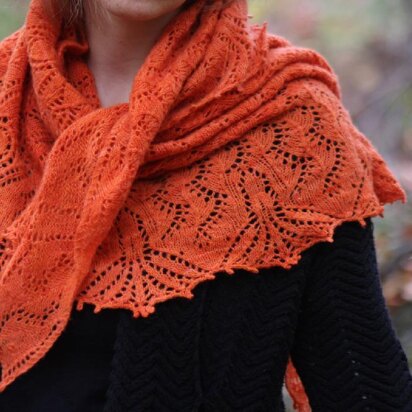 Carrot Cake Shawl