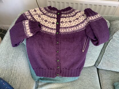 Fairisle cardi