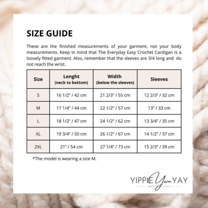 The Everyday Easy Crochet Cardigan