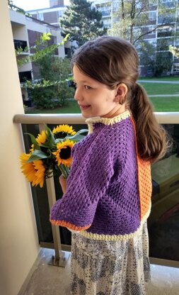 Autumn cardi for my daughter