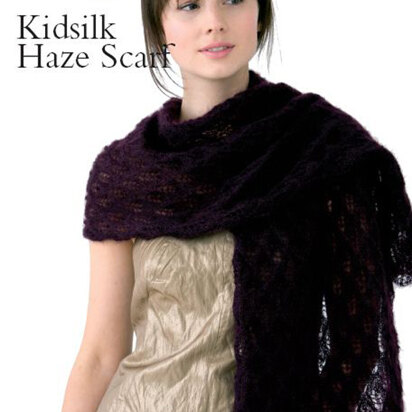 Kidsilk Haze Scarf in Rowan Kidsilk Haze