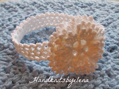 Snowflake Crochet Headband
