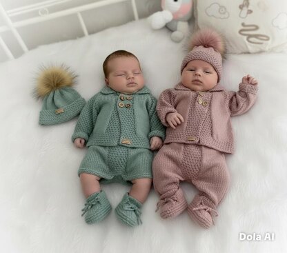 "Walnut" 4 piece set