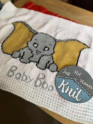 Dumbo elephant baby blanket