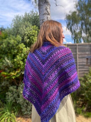 Granny Mesh Shawl