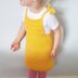 The Lemon Drop Pinafore Dress