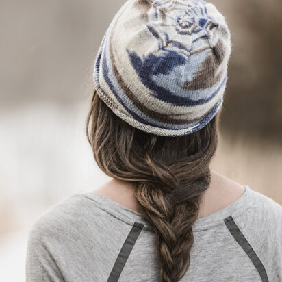 Marble Hat in Spud & Chloe Stripey Fine - 201628 - Downloadable PDF