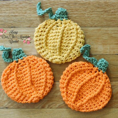 Pumpkin Dishcloth