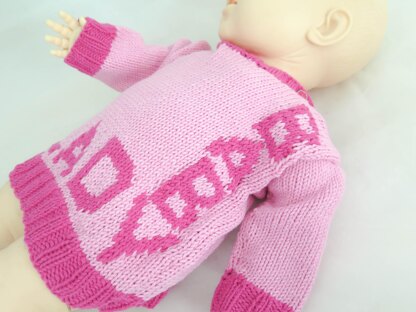 Crossword Baby Sweaters