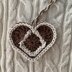 Gingerbread Heart Christmas Ornament