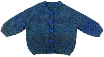 All Buttoned Up No Sew Raglan Cardigan