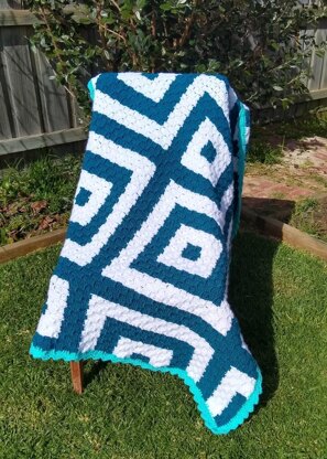 Connected Squares Blanket