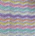 Ice Cream Sundae Ripple Baby Blanket