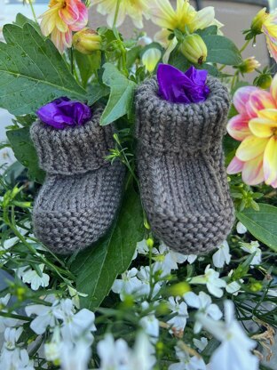 Huggable Worsted Booties