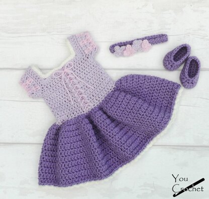 Rapunzel Dress Set