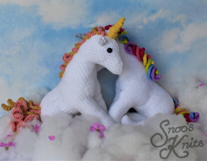 Winged Unicorn Or Horse Knitting Pattern Snoo's Knits