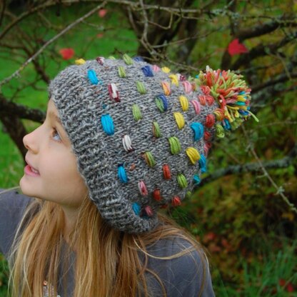 Candy Buttons Hat