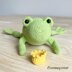 Fernando the Frog Prince Amigurumi Crochet Pattern by erinmaycrochet