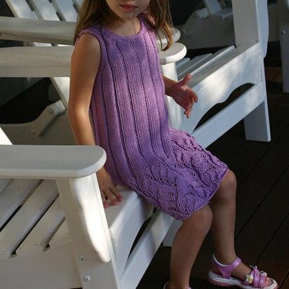 Wisteria Child's Sleeveless Dress