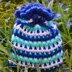 Garter Slip Stitch Lavender Bag Knitting Pattern - Free Knitting Pattern.