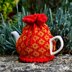 Diamond Fair Isle 2 Cup Teapot Cosy Knitting Pattern